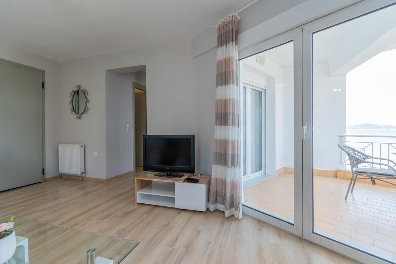 Anesis Seaview Apartment 2 เนโอสมาร์มาราส ภายนอก รูปภาพ