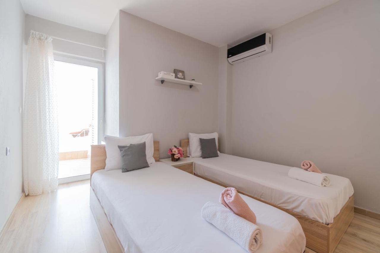 Anesis Seaview Apartment 2 เนโอสมาร์มาราส ภายนอก รูปภาพ
