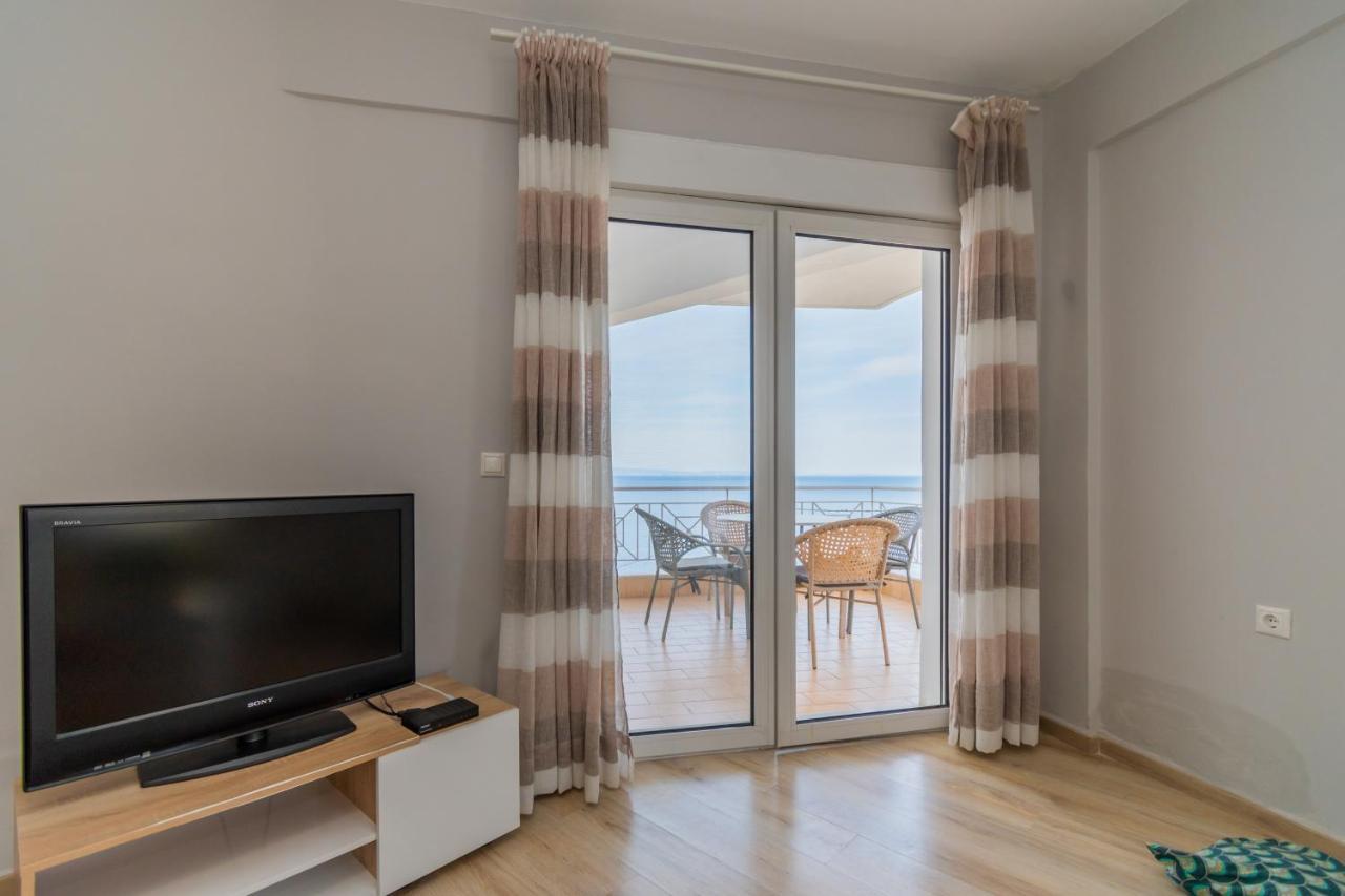 Anesis Seaview Apartment 2 เนโอสมาร์มาราส ภายนอก รูปภาพ